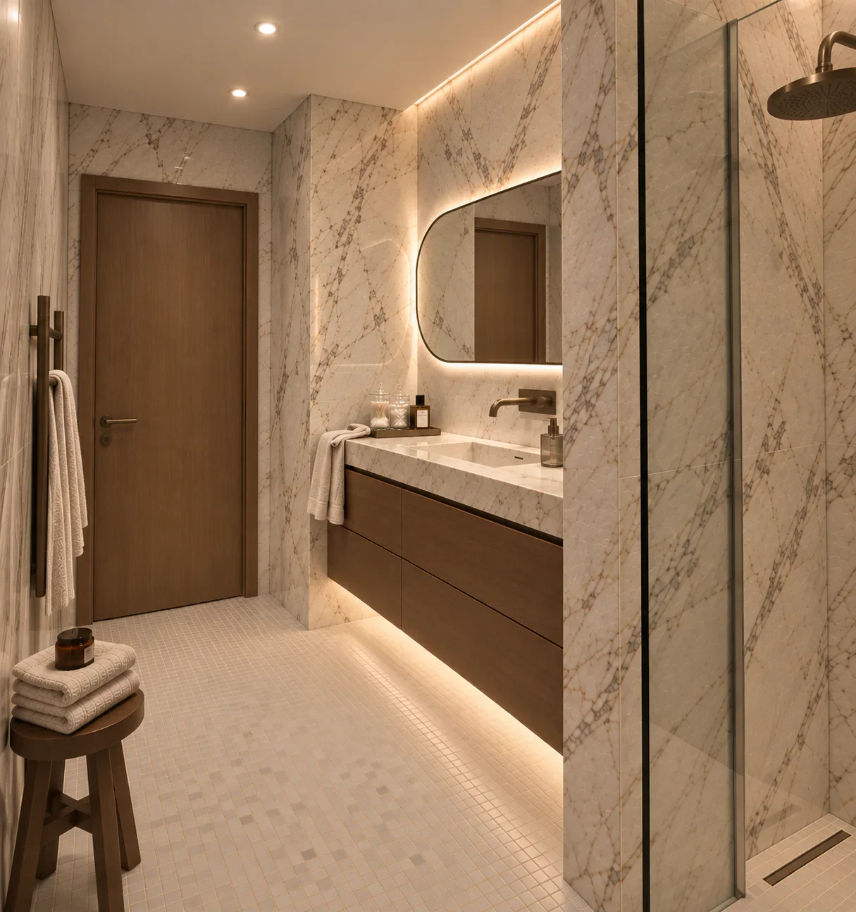 Magdeburg. Badezimmer.