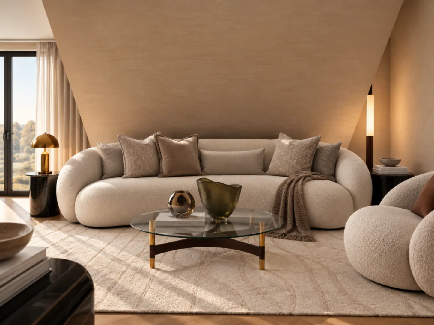 Magdeburg. Living Room.